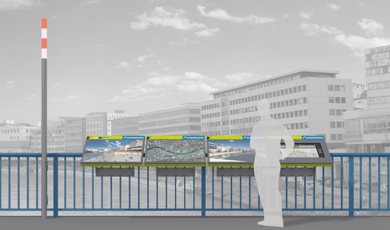 Wettbewerb Stadtmitte am Fluß